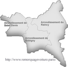 dépannage et remorquage auto dans le Seine-Saint-Denis 93