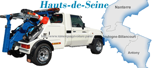 remorquage depannage auto dans les Hauts-de-Seine
