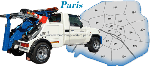 depannage remorquage automobile  Paris-20e