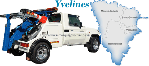 remorquage depannage auto dans les Yvelines