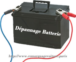 dépanner batterie, recharger batterie voiture